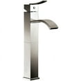 thumbnail image 2 of Dawn USA Dawn Brushed Nickel Single-lever Square Tall Lavatory Faucet, 2 of 3