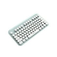 thumbnail image 2 of TIMIFIS Keyboard Wireless Keyboard Cute Compact 2.4G USB Wireless Keyboard Round Key Quiet Click Small Size For Computer Laptop PC Desktop Windows, 2 of 7