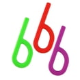 thumbnail image 5 of Collar de juguete masticable sensorial de silicona con forma de P y palabra para niños con autismo, palo para moler, palo para masticar con forma de B, 5 of 5