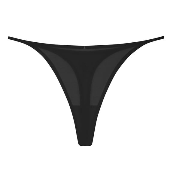 Sinpiling Womens G-String Thongs Underwear Silk Stretchy T-Back Breathable Low Rise Bikini Hipster Briefs Ladies Solid Comfort Seamless-Panties Christmas Gifts