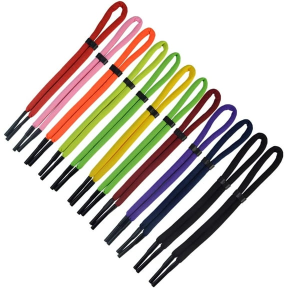 12Pcs Adjustable Sunglasses Straps, Unisex Eyeglass Retainer Holder Strap Floating Foam Glasses Straps Colorful Eyewear Retainer Sunglass Keepers Chain Cord Lanyard for Sport Men Women Kid(10 Color)