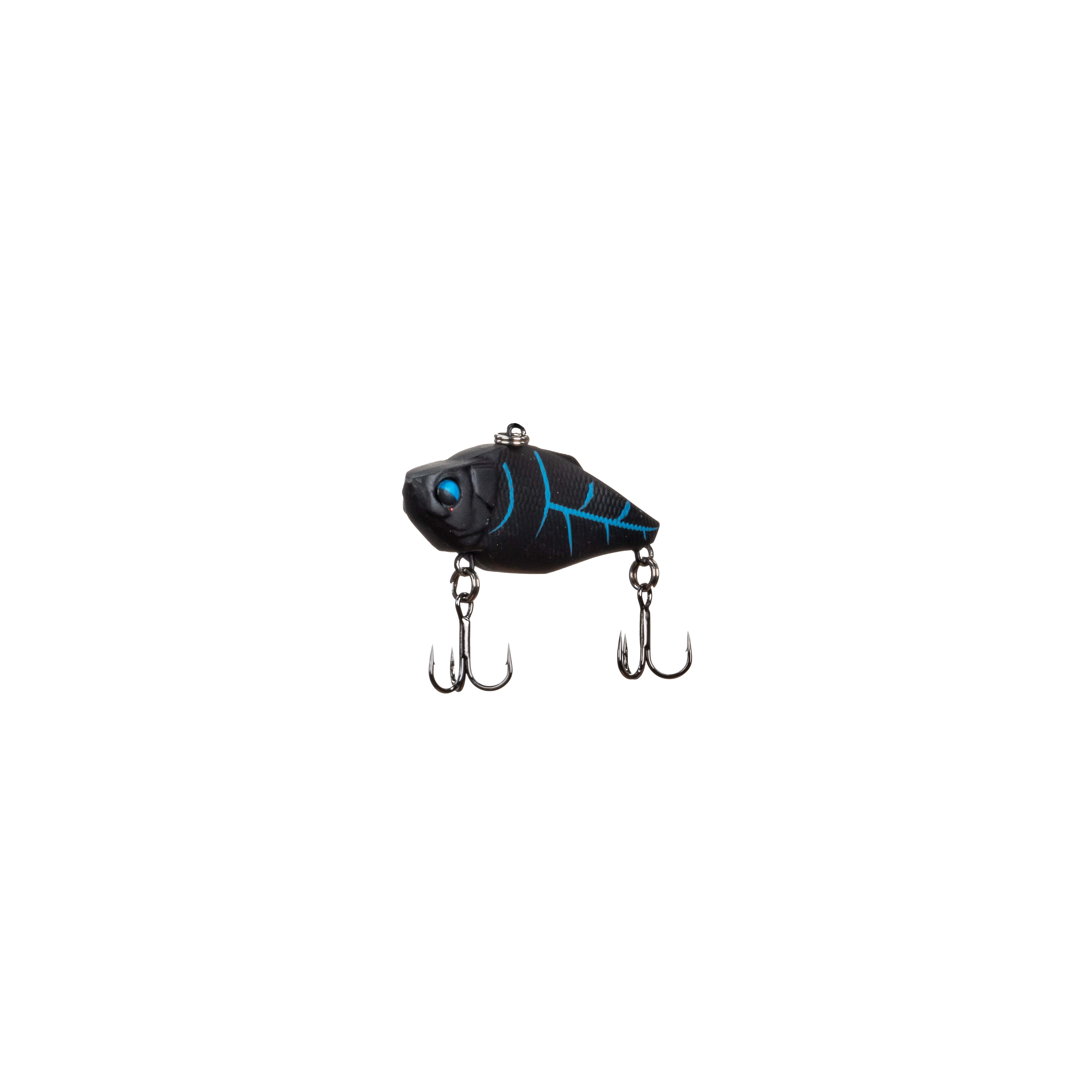 (3 pack) Ozark Trail Freshwater Rattle Fishing Lure, Nightwalker, 3/16 oz