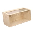 thumbnail image 3 of oshhni Wood Hamster Cage Breathable Hideaway Nesting Box for Mouse Gerbils Reptiles Opaque sides 40cm, 3 of 9