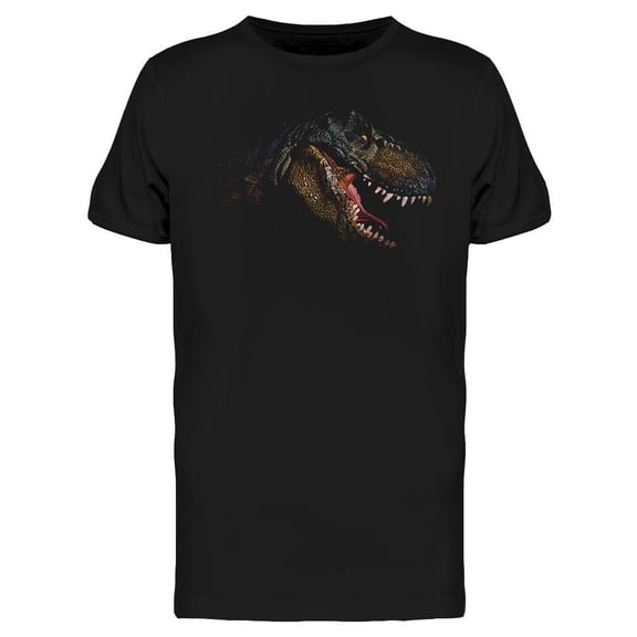 Dinosaur In The Dark  T-Shirt Men -Image by Shutterstock, Male Medium