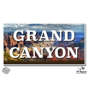Grand Canyon - 3" Vinyl Sticker - For Car Laptop I-Pad Phone Helmet Hard Hat - Waterproof Decal