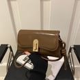 thumbnail image 3 of Bolso pequeño para mujer, otoño e invierno, retro, versátil, nuevo estilo 2025, bandolera de hombro de moda, bolso cuadrado pequeño para mujer, 3 of 5