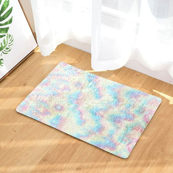 kladzum Soft Rugs for Living Room, Small Washable Rug Non Slip Rugs for Bedroom, Mini Area Rug, Floor Carpet, Indoor Inside Front Entrance Mat Home Decor