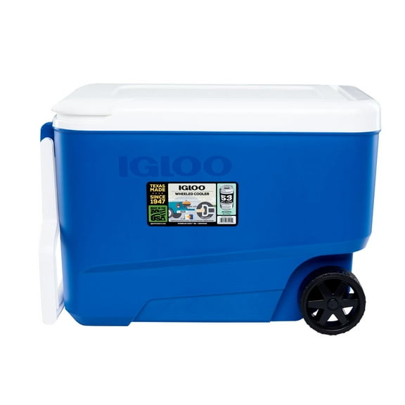 Igloo Wheelie Cool™ 38 Quart Cooler 54 Cans 36 Litres