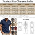 thumbnail image 6 of NIEWTR Men's Zipper Polo Shirts Short Sleeve Workout Golf Shirt Casual Stretch Classic Fit T Shirts(,XXL), 6 of 7