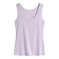 thumbnail image 4 of MDUKONU Women's Seamless Camisole Tank Tops Slim Fit Crop Top Layering Undershirt Casual Summer Sleeveless Size: XXXXL Grey, 4 of 4