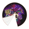 thumbnail image 3 of Kll Mushrooms And Skull Christmas Tree Skirt ,Party Decorations Farmhouse For Christmas Decorations Holiday Party, 3 of 8