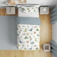 thumbnail image 2 of Sweet Jojo Designs Watercolor Dinosaur Dino Boy Toddler Bed Comforter Bedding Set 5 Piece, 2 of 6