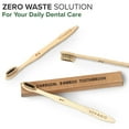 VIVAGO Biodegradable Charcoal Bamboo Toothbrushes Soft Bristles for Sensitive Teeth 10 Pack