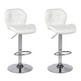 thumbnail image 4 of ViscoLogic DREAM Swivel Leatherette Adjustable Hydraulic Bar Stools (Set of 2 Bar Stools), 4 of 4