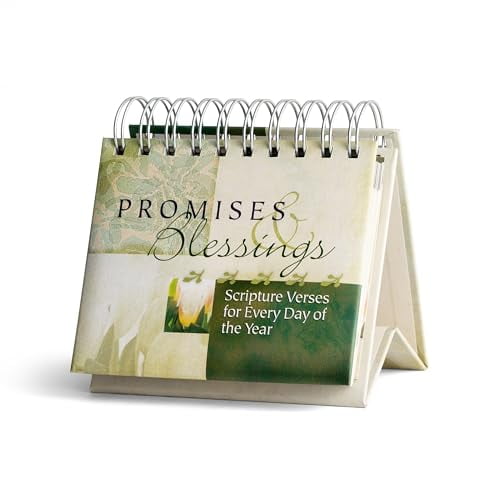 Pre-Owned Promises & Blessings: Scriptures Verses for Every Day of the Year - Perpetual Calendar (Spiral-bound) 1594493979 9781594493973