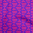thumbnail image 1 of oneOone Viscose Chiffon Purple Fabric Geometric Quilting Supplies Print Sewing Fabric By The Yard 42 Inch Wide, 1 of 4