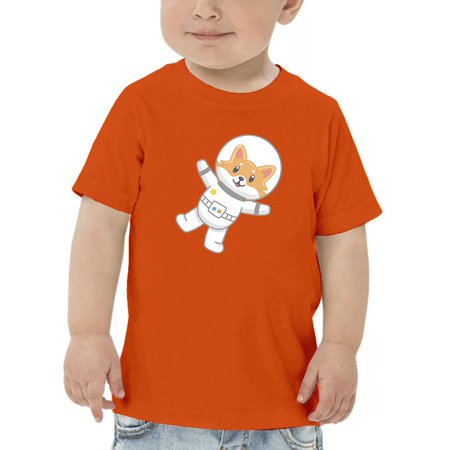 

Cute Corgi Astronaut T-Shirt Toddler -Image by Shutterstock 4 Toddler