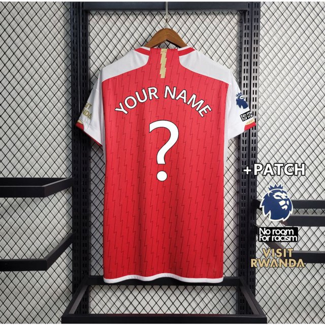 Arsenal home 23/24 Fans Versión Camiseta De Fútbol kit S-4XL : Puede Agregar Su Nombre Y Número