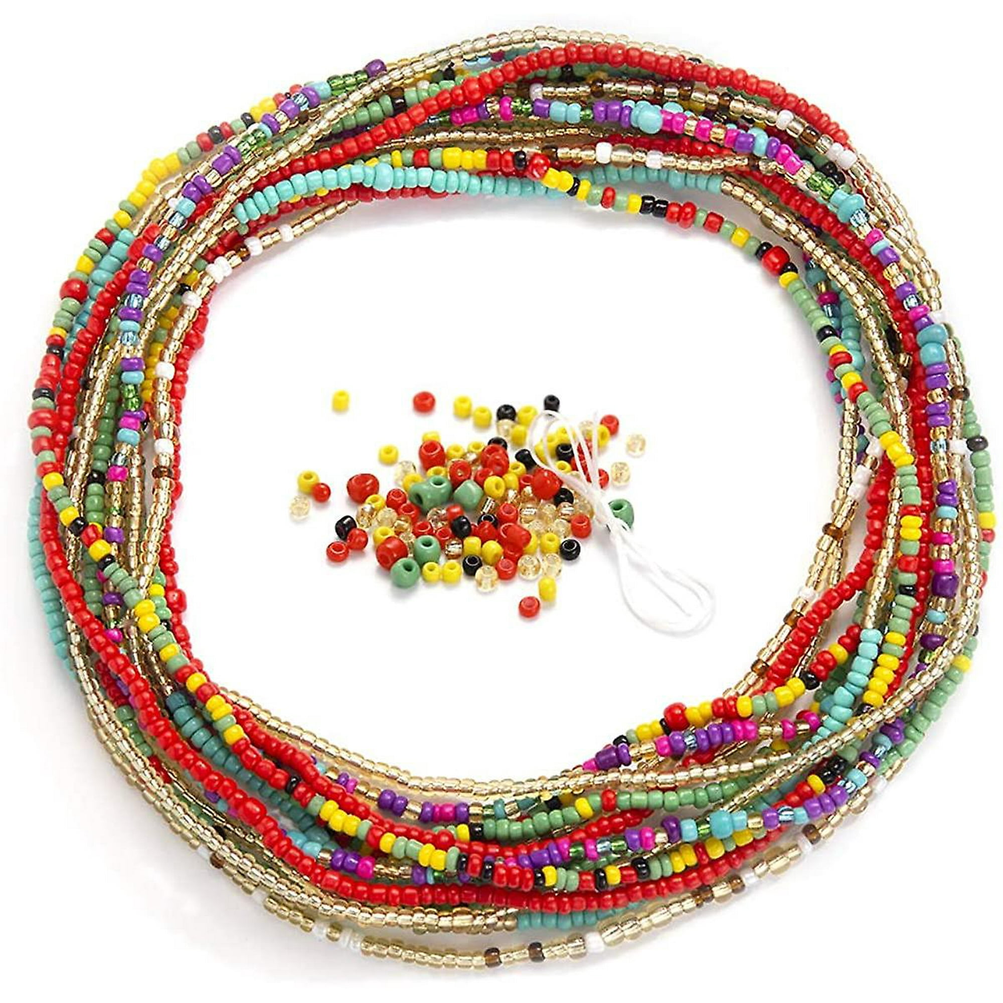Waist Beads For Weight Loss Stretchy African Waist Beads For Women Belly Beads Chain Plus Size With String And Charms Walmart