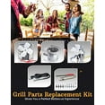 thumbnail image 7 of Grill Replacement Parts Kit, 2.0RPM Auger Motor, Induction Fan Kit, Fire Burn Pot and Hot Rod Ignitor, Power Cord for Traeger Pit Boss Wood Pellet Grill Replacement Parts,Traeger Grill part with Fuse, 7 of 7