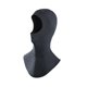 thumbnail image 1 of Capucha de neopreno para traje de buceo con cuello extendido y protector de cabeza para buceo. Negro, 1 of 9