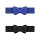 thumbnail image 1 of Cinturones elásticos de 2 piezas con lazo INSPIRE CHIC para mujeres, ancho de 2.4". Cinturón elegante y lindo, ajustable para cintura de vestido de boda de 24 a 32" en negro y azul real., 1 of 6