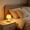 Yellow-YE, variant on MMJ Night Light Table Lamp Cute Ornament LED Desk Light Battery Operated Soft Glow Reading Compact Bedside Decor Desk Accessory 4.76in