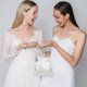 thumbnail image 2 of Bolsa de dinero de boda nupcial satinada bolsa de boda nupcial blanca bolsa de regalo de satén de boda bolsa decorada con flores de satén con perla, bolsa de muñeca de boda nupcial, 2 of 5