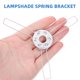 thumbnail image 5 of FENGGUIQU 10Ud Sujetadores Metálicos Para Lámparas Con Clip Resorte Compatible Con Varias Pantallas, 5 of 8
