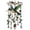 A, variant on Stained Glass Goldfinch Wind Chime, Bird Shaped Window Suncatcher Hanging Ornament, Metal Wind Bell, Decorative Pendant for Garden Yard Home Window Display