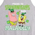 thumbnail image 2 of SpongeBob SquarePants - Prone To Shenanigans And Malarkey - Men's Jersey Tank Top, 2 of 5