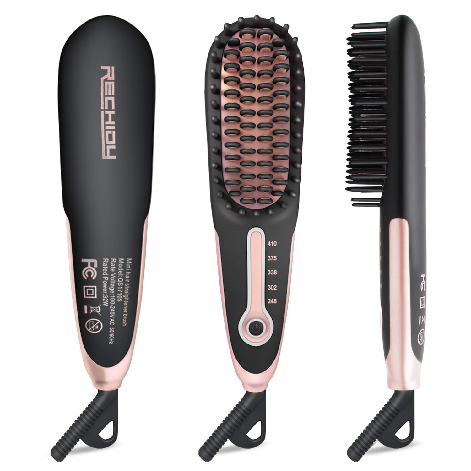 small hair straightener brush