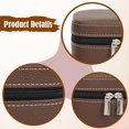 thumbnail image 6 of Bracelet Storage Box Organizer PU Leather Velvet for Women Ladies Chains Necklace Rings Watches Home Table, 6 of 9