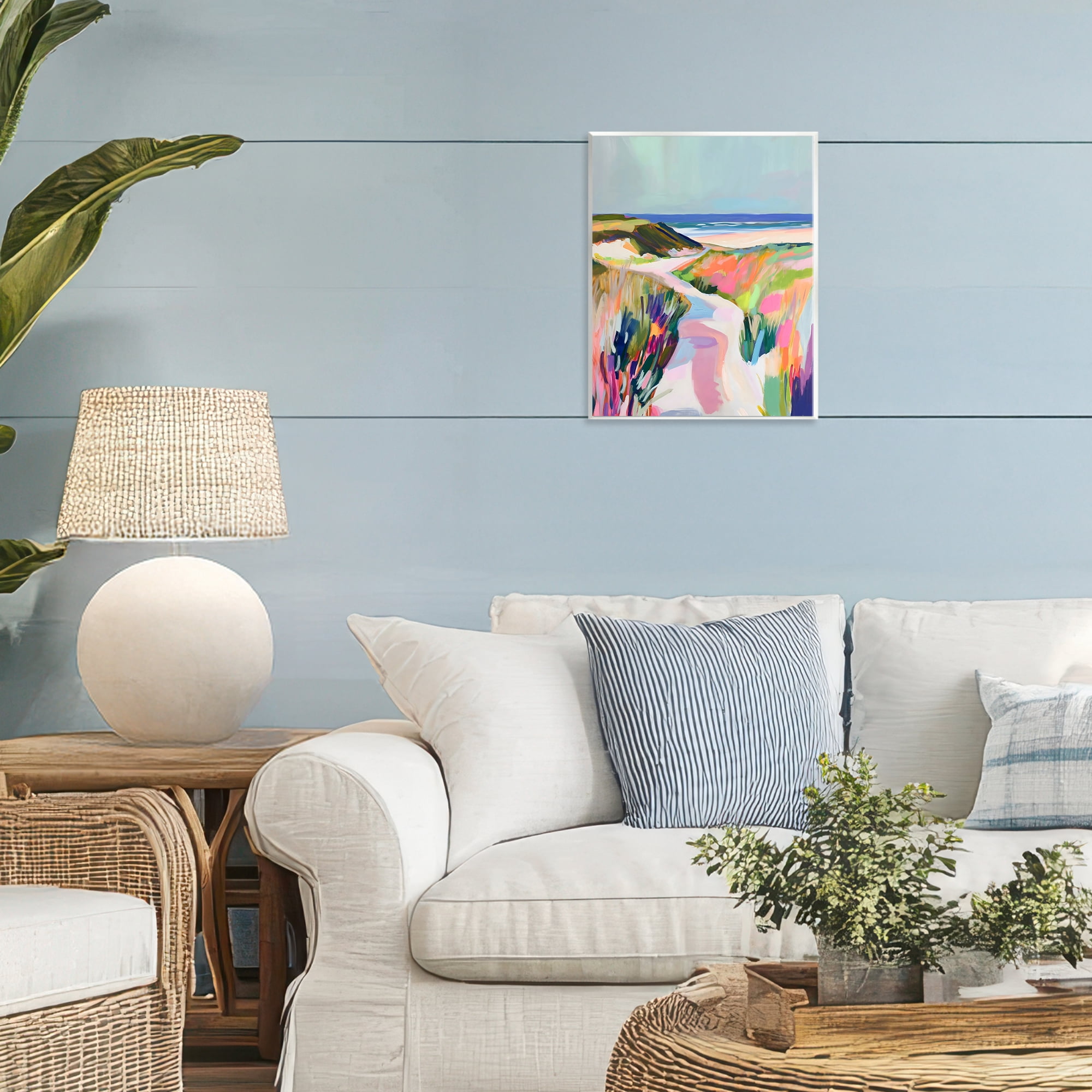 Stupell Industries Pathway Through Pastel Sand Dunes Wall Plaque Art, design by The Prints Vibe
