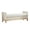 Ivory+Natural, variant on GZXS Modern Boucle Upholstered Bench with Round Bolster Pillows & Solid Wood Legs, Multi-Functional Seating for Entryway, Bedroom, or End of Bed/Window (Ivory+Natural)