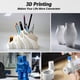 thumbnail image 3 of Filamento de impresora 3D PLA consumible Filamento de 175 mm Azul a blanco a prueba de agua para taller ANGGREK Otros, 3 of 8