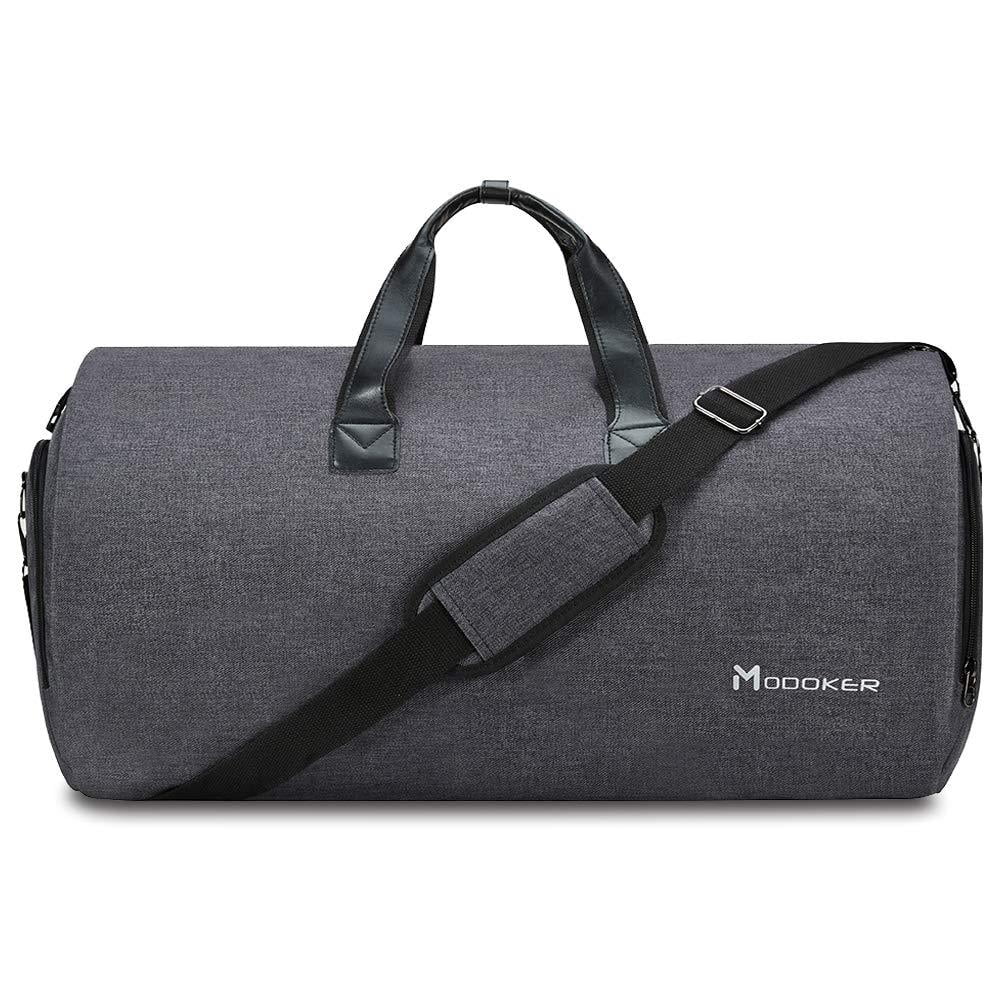 Suit Carry on Bag Hanging Suitcase Garment Bags for Men Women Business Travel Modoker Suit Luggage Garment Bag with Shoulder Strap