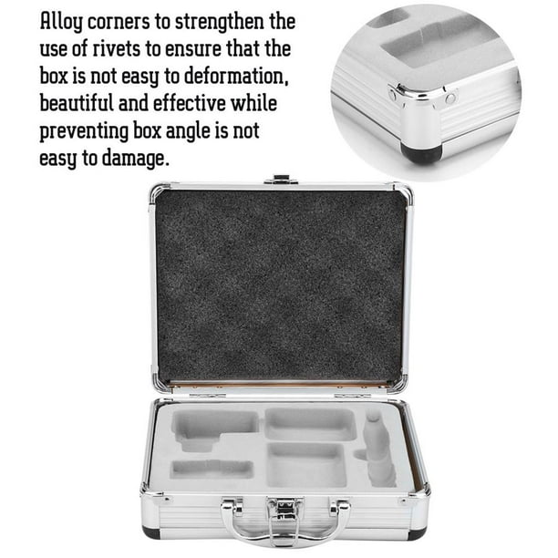 Tattoo Carrying Case Machine Storage Box Lock Padded Organizer Tattoo