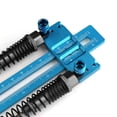 thumbnail image 3 of Regla de Amortiguador de Metal Sincronizador de Choque Herramienta de Coche RC Alcance 12Cm para 1/8 1/10 1/12 1/16 1/18 1/24 RC Coche, Azul, 3 of 7