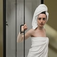 36 37 5 W X 72 H Black Pivot Bifold Shower Door Frameless Folding 36-37-5-w-x-72-h-black-pivot-bifold-shower-door-frameless-folding