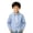 X1 Blue, variant on Boys Shirts Back to School Colorblock Long Sleeve Lapel Neck Tops First Day of School Smooth Boys T-Shirt Size 7-8 Years White