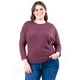 thumbnail image 1 of Blusa de Manga Murcielago Roman Fashion Talla Extra 8848 Vino 42, 1 of 6