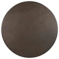 thumbnail image 3 of Coaster Table de Bar Ronde en Bois Ornée Traditionnelle en Brun, 3 of 6