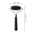 thumbnail image 2 of Unique Bargains 1 Pc Roller Face Massager for Beauty Parlor Black Natural Jade Zinc Alloy, 2 of 4