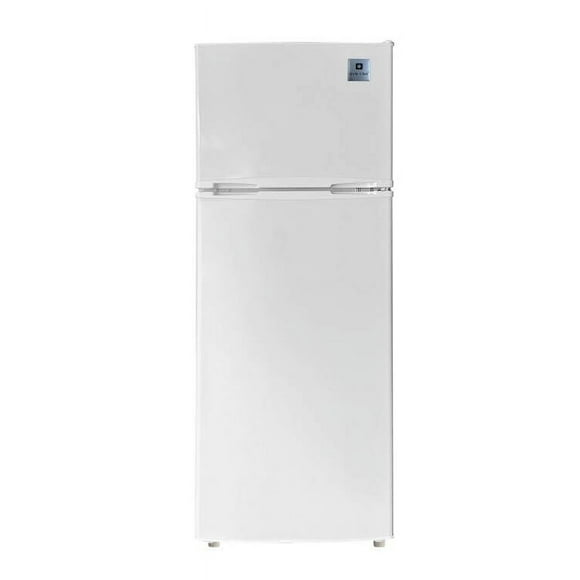 Arctic Chef 7.5 Cu. ft. Top Mount Refrigerator, 2-Door Apartment Size Fridge, White