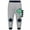 Gray dinosaur, variant on QEFJNO Toddler and Little Boys Cotton Pull On Active Jogger Kids Long Pants Casual Sweatpants 1Pcs Blue Excavator 3T