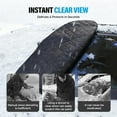 thumbnail image 5 of 2025 Upgraded Car Windshield Magnetic Snow Cover, 4-Layer Magnetic Windshield Cover with Side Window and Rearview Mirror Protector, for Most Cars, SUV, Truck (A-Orange, 63 * 46in(SUV)), 5 of 8
