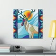thumbnail image 3 of Reindeer's Radiant Dance - Canvas, 3 of 10