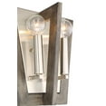 thumbnail image 2 of Designers Fountain Westend Satin Platinum 2 Light Wall Sconce, 93702-SP, 2 of 2