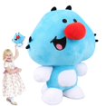 thumbnail image 2 of Anime Oggy Oggy azul gatito de peluche de juguete Oggy y las cucarachas gato muñeca bebé niñas niños cumpleaños regalo niños juguetes populares 2023AzulPorcelana Deng Xun unisex, 2 of 2